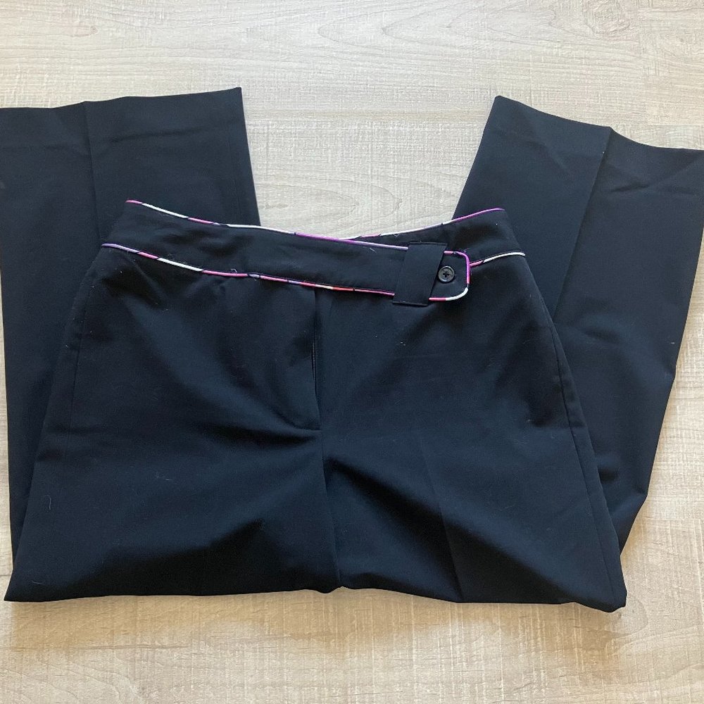Black Capri Slacks